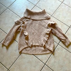 Women’s Express apricot sweater Size: Small